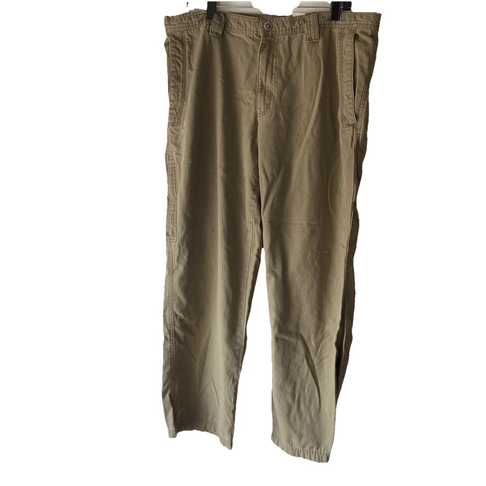 Columbia Mens Tan Cargo Pants 36/30 Pockets Lightweight Workwear‎ Hiking Outdoor